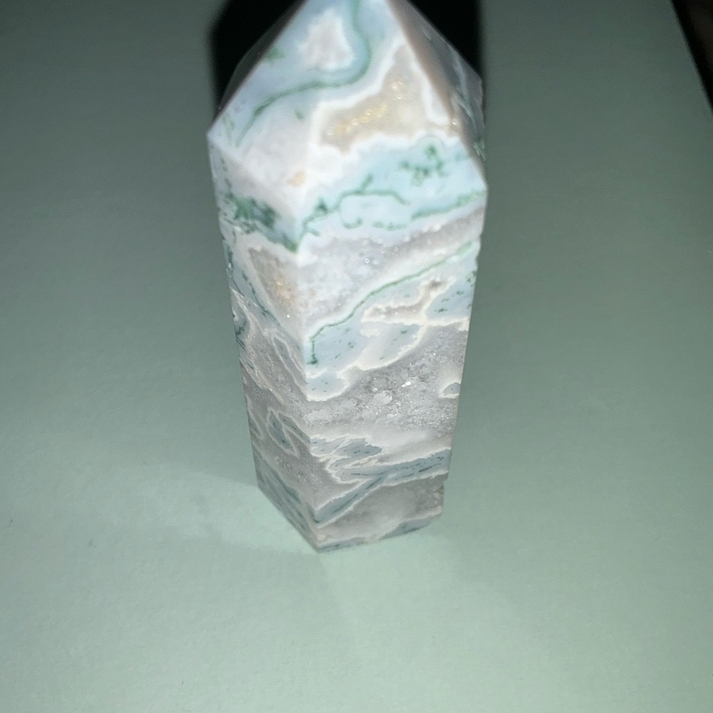 Green and Gray Stone Tower
